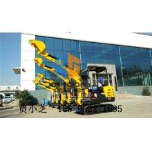 農(nóng)林果園挖掘機價格，小型挖坑機使用，小型履帶挖掘機