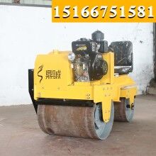 經典造型！850座駕式壓路機 雙鋼輪座駕式壓路機 溝槽壓實機