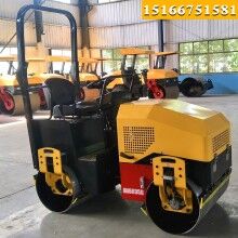 一路順風！座駕式2.5噸全液壓壓路機 雙鋼輪柴油振動碾 溝槽壓實機